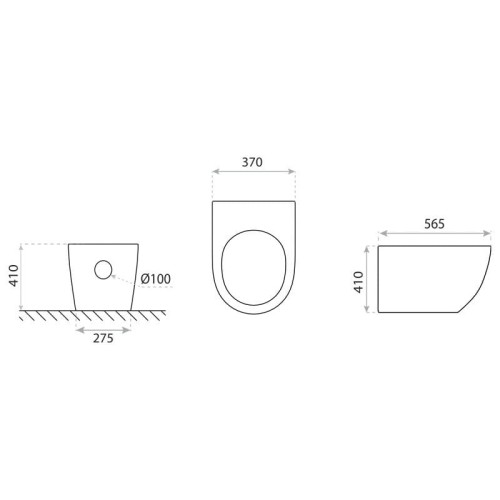 Bidet stojący Sofi Lavita