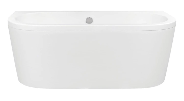 Wanna przyścienna Besco Volya 160x75 cm biała