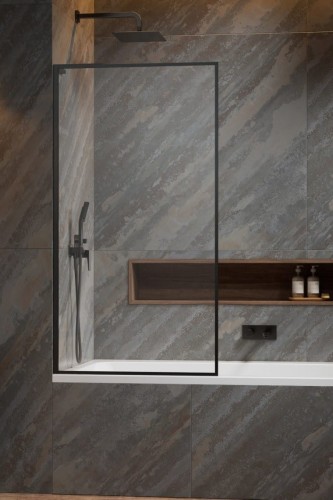 Parawan nawannowy Radaway Modo F SL Brushed GunMetal PNJ II lewy