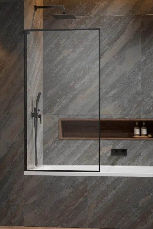 Parawan nawannowy Radaway Modo F SL Brushed GunMetal PNJ II lewy