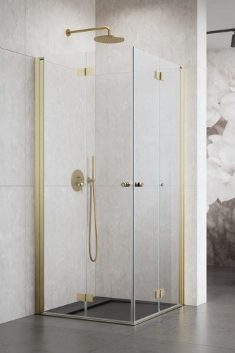 Kabina prysznicowa Radaway Nes Brushed Gold KDD B