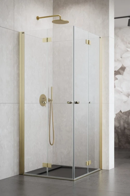 Kabina prysznicowa Radaway Nes Brushed Gold KDD B