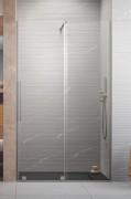 Drzwi prysznicowe Furo Brushed Nickel DWJ Radaway prawe nikiel