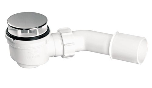 Syfon brodzikowy McAlpine HC252570B chrom