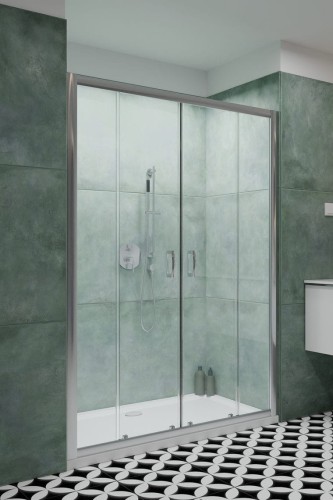 Drzwi wnękowe Radaway Premium Plus DWD 160x190 szkło fabric