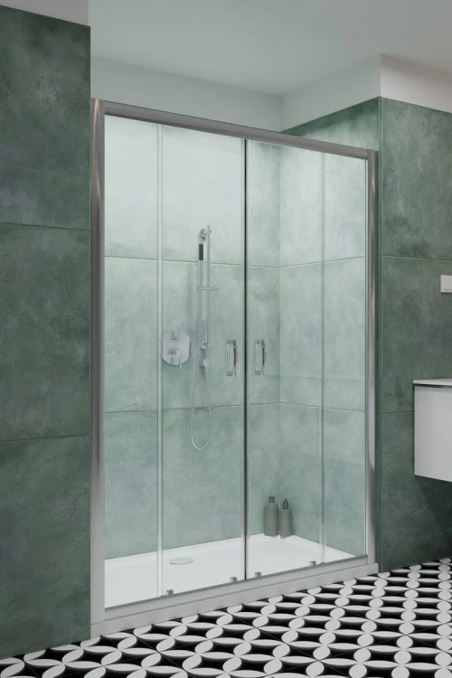 Drzwi wnękowe Radaway Premium Plus DWD 160x190 szkło fabric