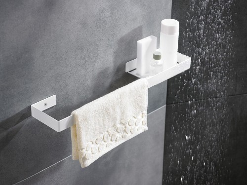 Deante Mokko Wieszak na ręcznik z półką