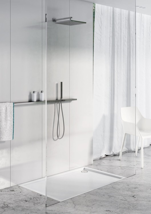 Brodzik prostokątny ESTIMA 90x120 Schedpol Schedline, biały