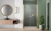 Drzwi prysznicowe Radaway Nes Brushed Gold DWD I