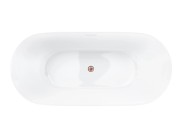 Wanna wolnostojąca olvena v041xlbrg 170 cm korek klik klak miedź szczotkowana