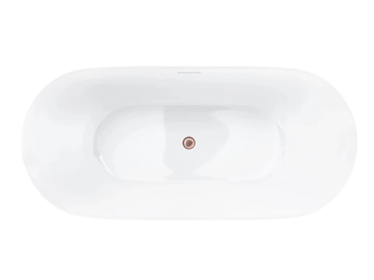 Wanna wolnostojąca olvena v041xlbrg 170 cm korek klik klak miedź szczotkowana