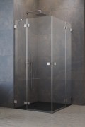 Kabina prysznicowa Essenza Pro Brushed Nickel KDD Radaway nikiel