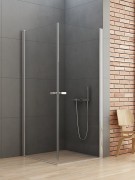 Kabina dwudrzwiowa New Trendy New Soleo 100x100x195 szkło czyste