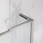 Kabina prysznicowa walk-in Radaway Modo F SL Brushed Nickel II prawa