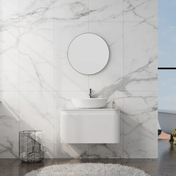 Szafka wisząca z blatem Vermont White 800 Lavita