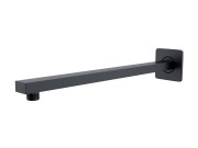 Ramię prysznicowe do deszczownicy natryskowej corsan cmr38bl 38 cm czarne