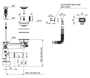 Zlewozmywak granitowy 1-komorowy z ociekaczem Eridan Deante ZQEA11B