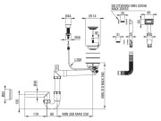 Zlewozmywak granitowy 1-komorowy ociekacz antracyt metalik Momi Deante