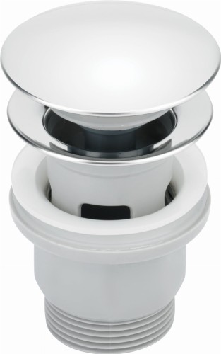 Korek Click-Clack okrągły z przelewem Deante NHC_010P