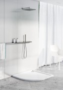 Brodzik półokrągły ESTIMA 80x80 Schedpol Schedline, biały