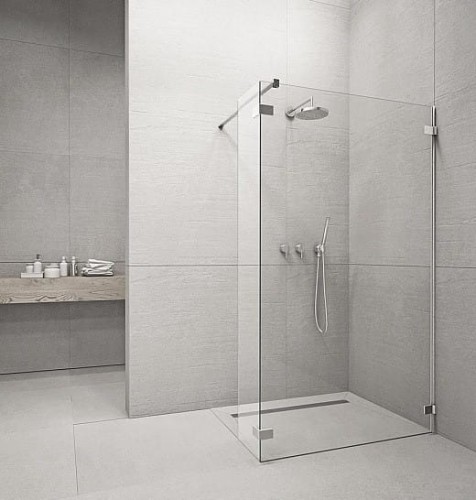 Kabina Radaway Euphoria walk-in II 120x200 szkło przejrzyste