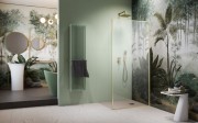 Kabina prysznicowa walk-in Radaway Modo F SL Brushed Gold II prawa