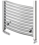 Grzejnik łazienkowy dekoracyjny Radeco Adamo 1 T CR 70x50cm chrom