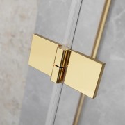 Drzwi prysznicowe Radaway Essenza Gold DWJ prawe