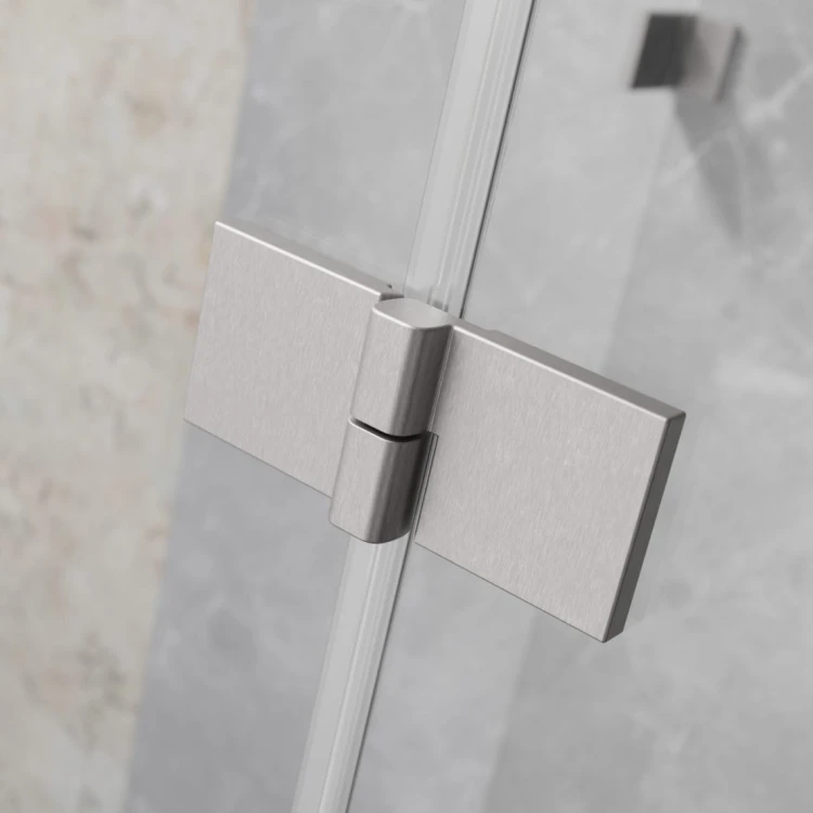 Drzwi prysznicowe Radaway Essenza Brushed Nickel DWJ prawe