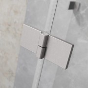Drzwi prysznicowe Radaway Essenza 8 Brushed Nickel DWJ prawe