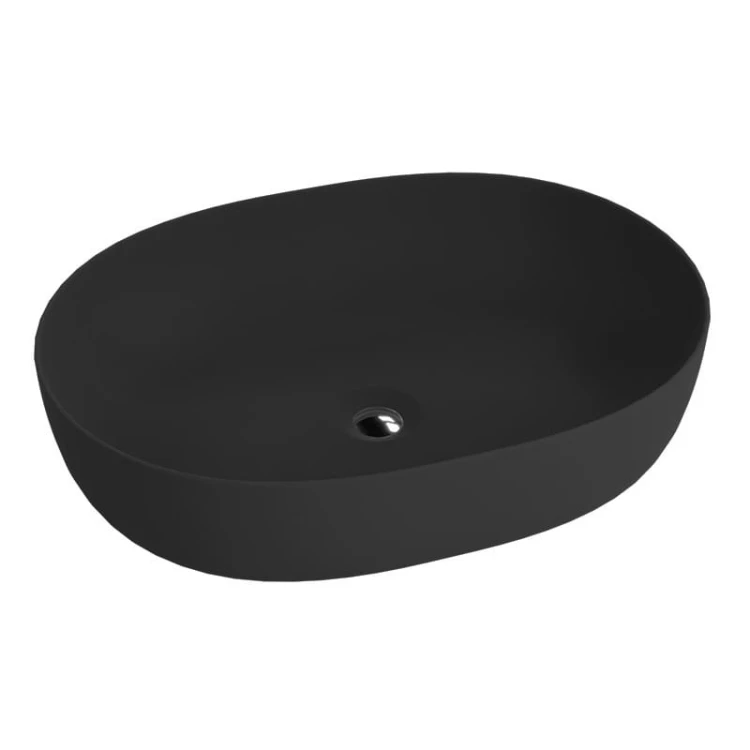 Umywalka nablatowa Blas Black Lavita