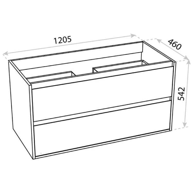 Szafka wisząca Minnesota 1200 Lavita