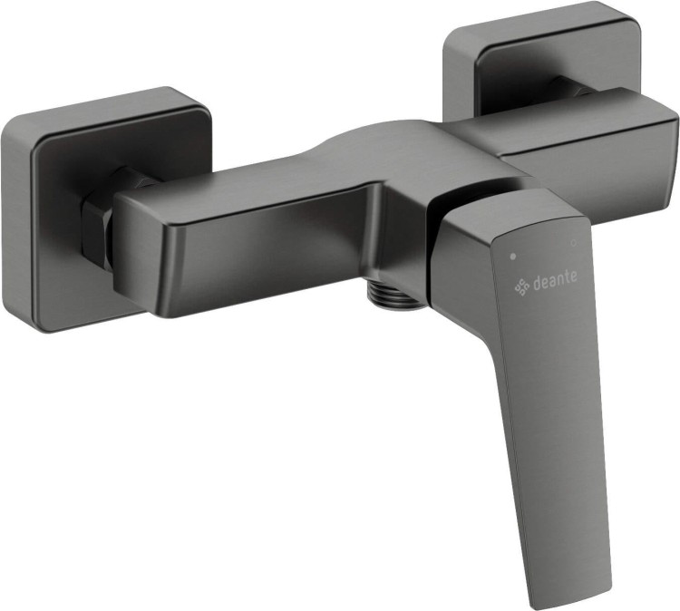 Bateria prysznicowa ścienna titanium Blur Deante