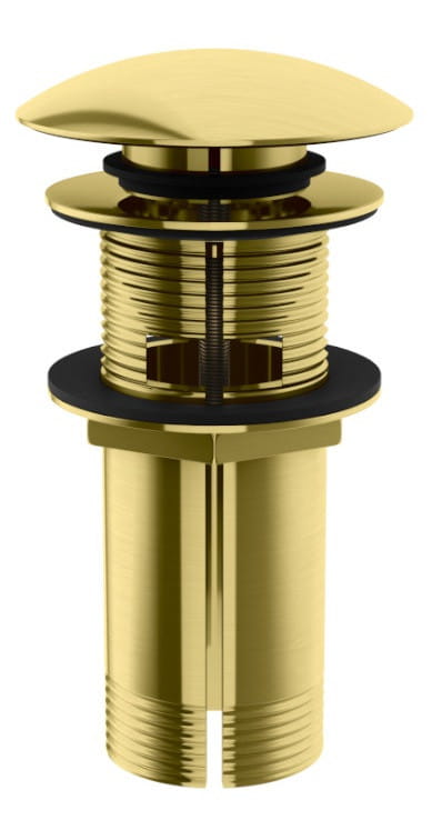 Korek umywalkowy Experience Brushed Gold KOHLMAN złoto szczotkowane