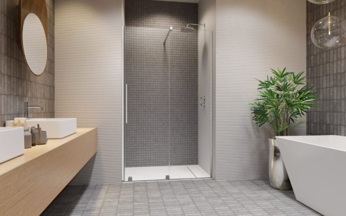 Drzwi prysznicowe Furo DWJ 160x200 Radaway prawe
