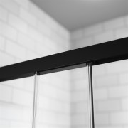 Kabina prysznicowa Radaway Idea Black KDS 150x100x200,5 czarna prawa