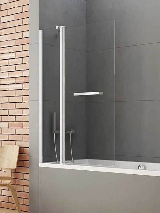 Parawan nawannowy New Trendy New Soleo 120x140 szkło czyste