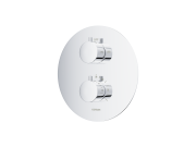 Prysznicowy zestaw podtynkowy corsan z03tch chrom z termostatem