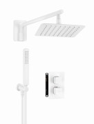 Deante Box Komplet z boxem podtynkowym termostatyczny zaokrąglony Bianco