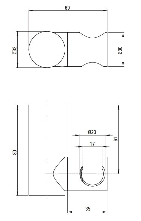 Zestaw prysznicowy Arnika Deante titanium NQAD41K