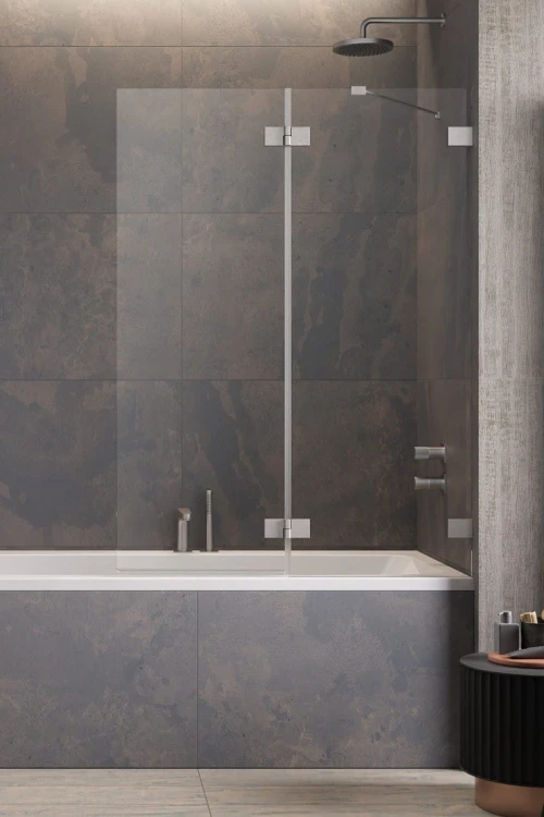 Parawan nawannowy Radaway Essenza Pro Brushed Nickel PND II prawy