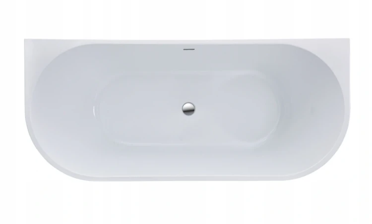 Wanna przyścienna wolnostojąca GAULI LINE 160x75 AD NATURALNIE