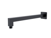 Ramię prysznicowe do deszczownicy natryskowej corsan cmr37bl 38 cm czarne