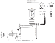 Zlewozmywak stalowy 1-komorowy titanium Olfato Precious Deante