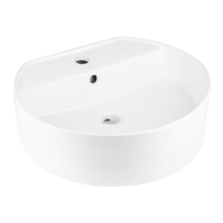 Umywalka nablatowa lugo uc5634 okrągła 485x435x155 mm