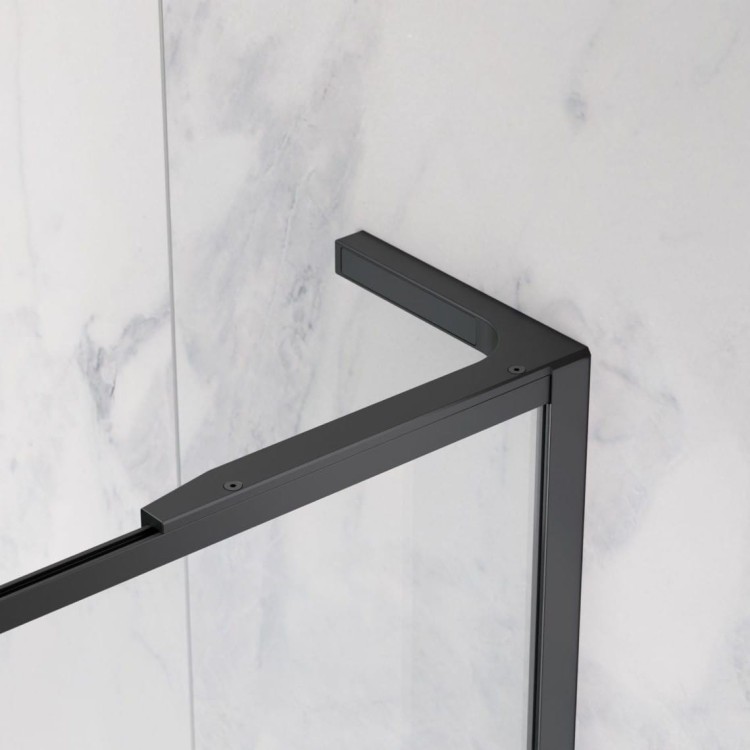 Kabina prysznicowa walk-in Radaway Modo F SL Black II prawa