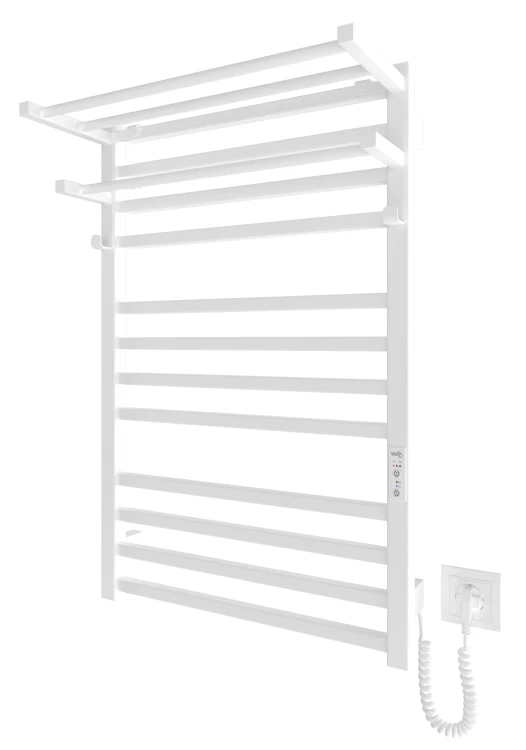 Półka grzejnikowa HF Sheffield 52x20,4 square biały mat Hygge Family