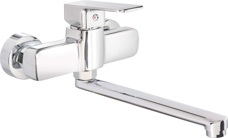 Bateria kuchenna ścienna Maro chrom Deante BLO080M