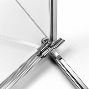 Drzwi prysznicowe New Trendy Eventa chrom lewe czyste