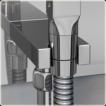Bateria bidetowa podtynkowa KOHLMAN Axis QW138N